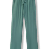 Women's Lounge Pants in Pine on a white background