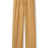 Women's Lounge Pants in Ochre on a white background