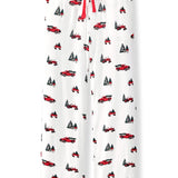 Women's Lounge Pants in Holiday Tree Farm