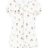 Front of Women’s Short Sleeve Pajama Set in Wildflower
