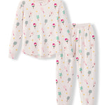 Women's Jogger Pajama Set in Pickleball print on a white background