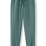 Women's Jogger Pants in Pine on a white background