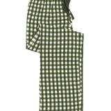 Men's Lounge Pants in Gingham Fir