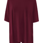 Product photo of the Women's Biker Short Set in Burgundy