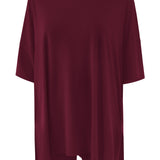 Product photo of the Women's Biker Short Set in Burgundy