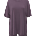 Front of Women’s Biker Short Set in Currant