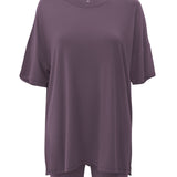Front of Women’s Biker Short Set in Currant