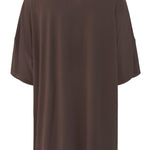 Product photo of the back of the Women's Biker Short Set in Espresso 
