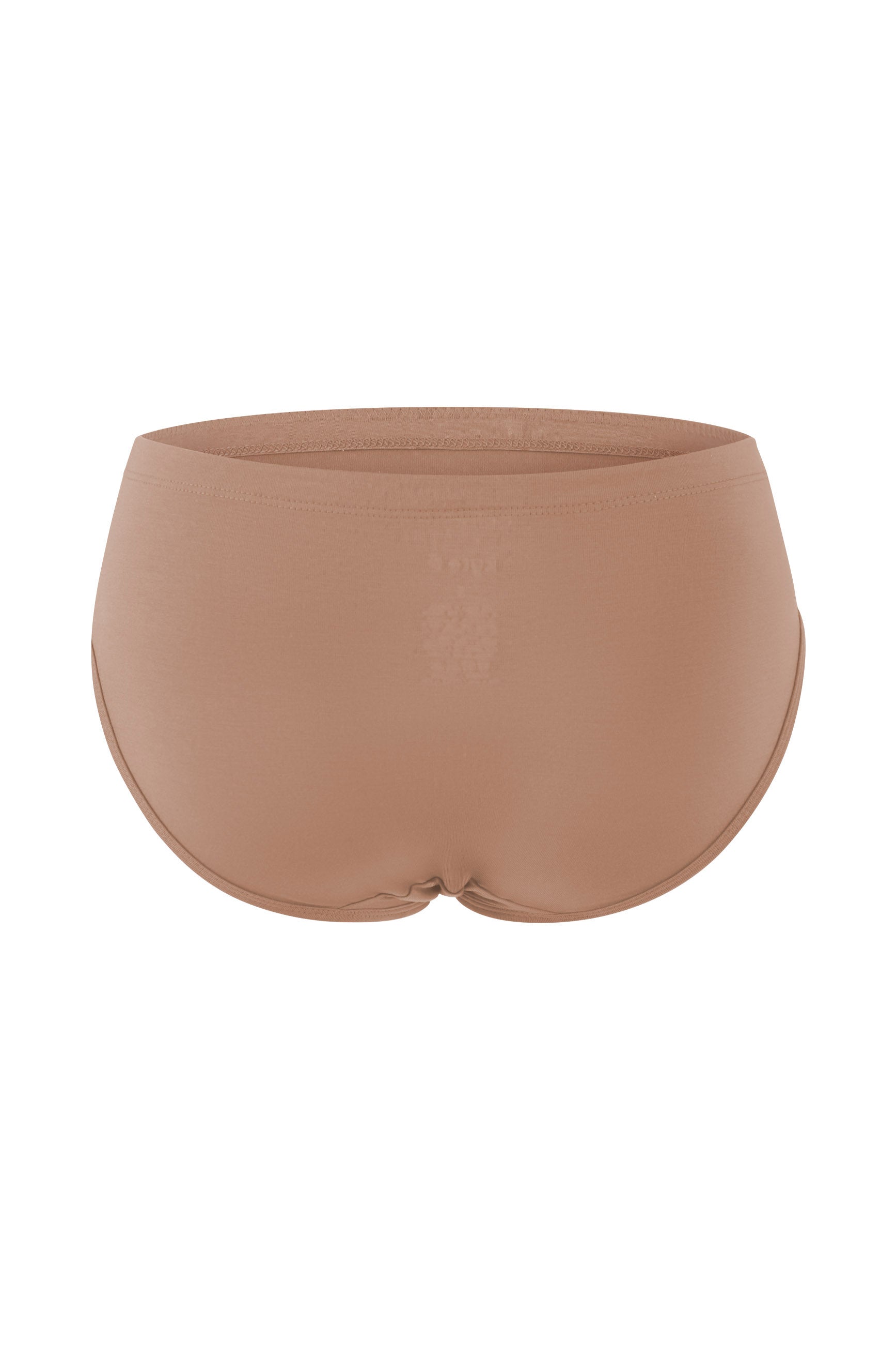 Back of neutral women's underwear in Latte