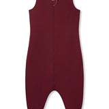 Adult Sleep Sack in Burgundy on a white background