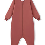 Long Sleeve Adult Sleep Bag Walker in Ember on a white background