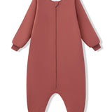 Long Sleeve Adult Sleep Bag Walker in Ember on a white background