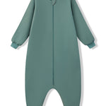 Long Sleeve Adult Sleep Bag Walker in Pine on a white background