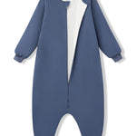 Long Sleeve Adult Sleep Bag Walker in Oxford with open zipper on a white background