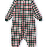 Long Sleeve Adult Sleep Bag Walker in Holiday Plaid