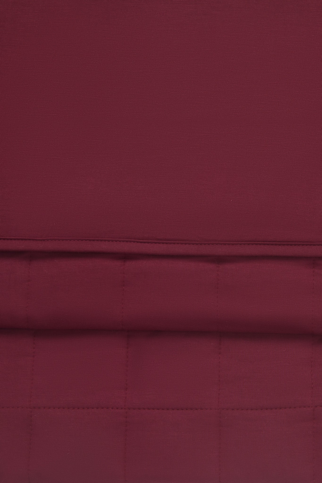 Front and Back side of Youth Blanket in Burgundy 2.5