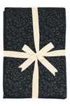 Kyte Baby's Throw Blanket in Midnight Leopard 2.5
