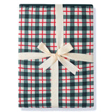 Throw Blanket in Holiday Plaid 2.5