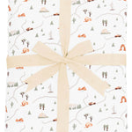 Youth Blanket in Road Trip 2.5 shown wrapped in its bow packaging