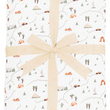 Youth Blanket in Road Trip 2.5 shown wrapped in its bow packaging