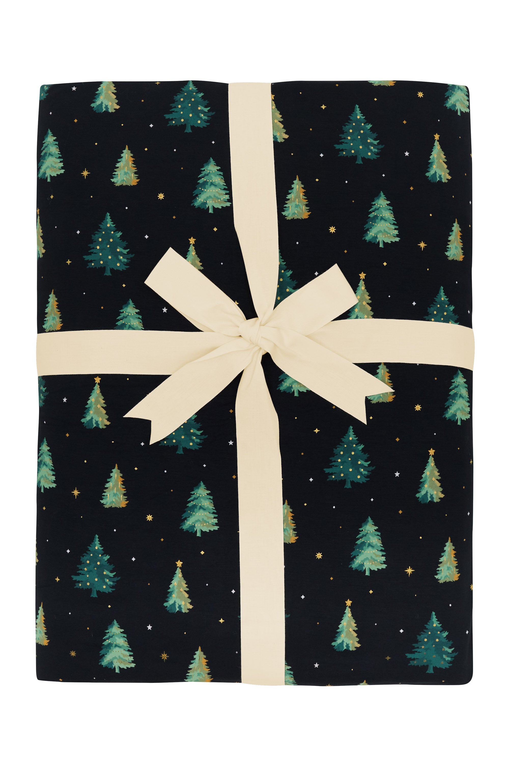 Product photo of the Kyte Bamboo Throw Blanket in Twinkle Tree 2.5