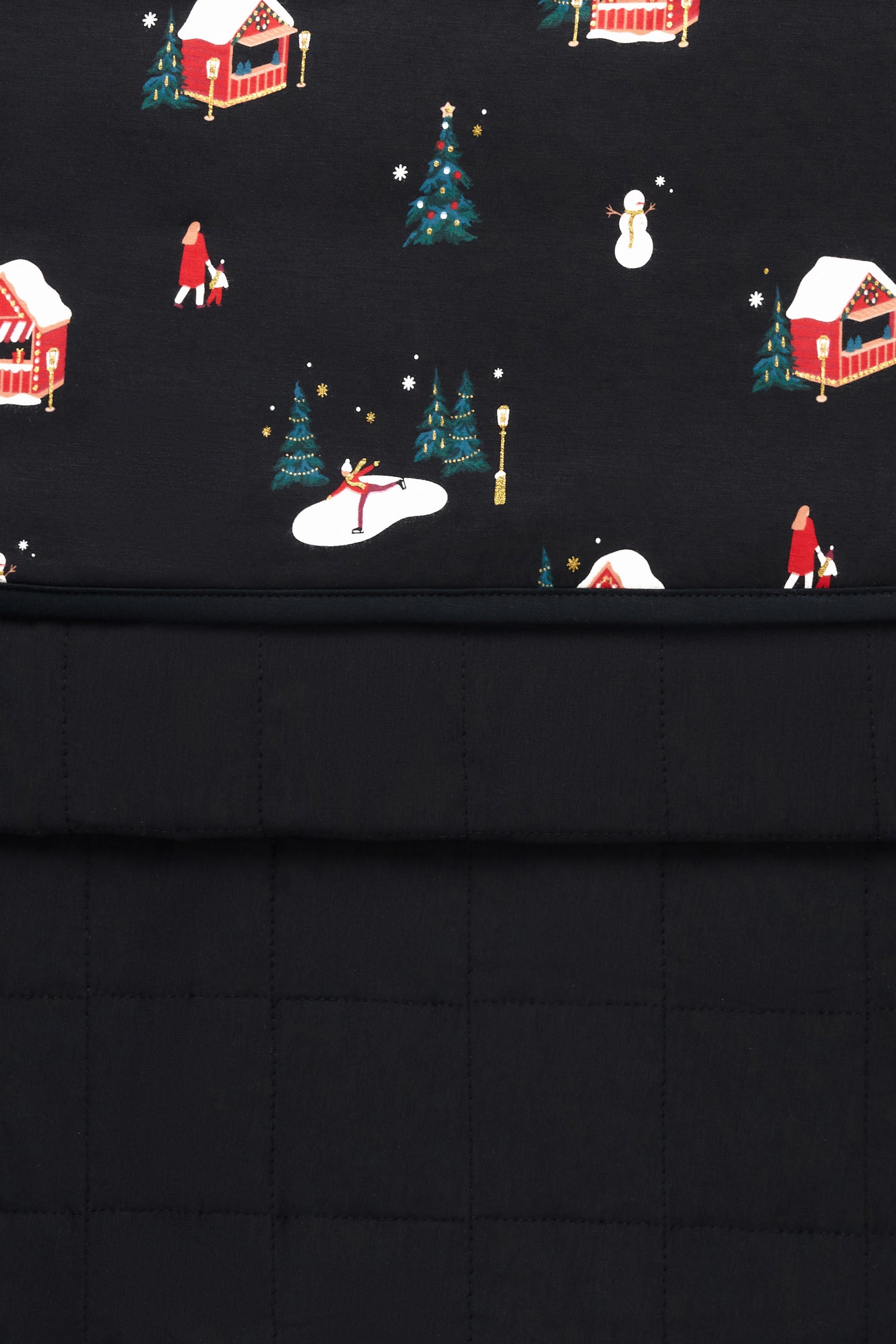 Throw Blanket in Winter Wonderland 2.5