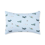 The front of the Standard Pillowcase in Take Off shown on a white background