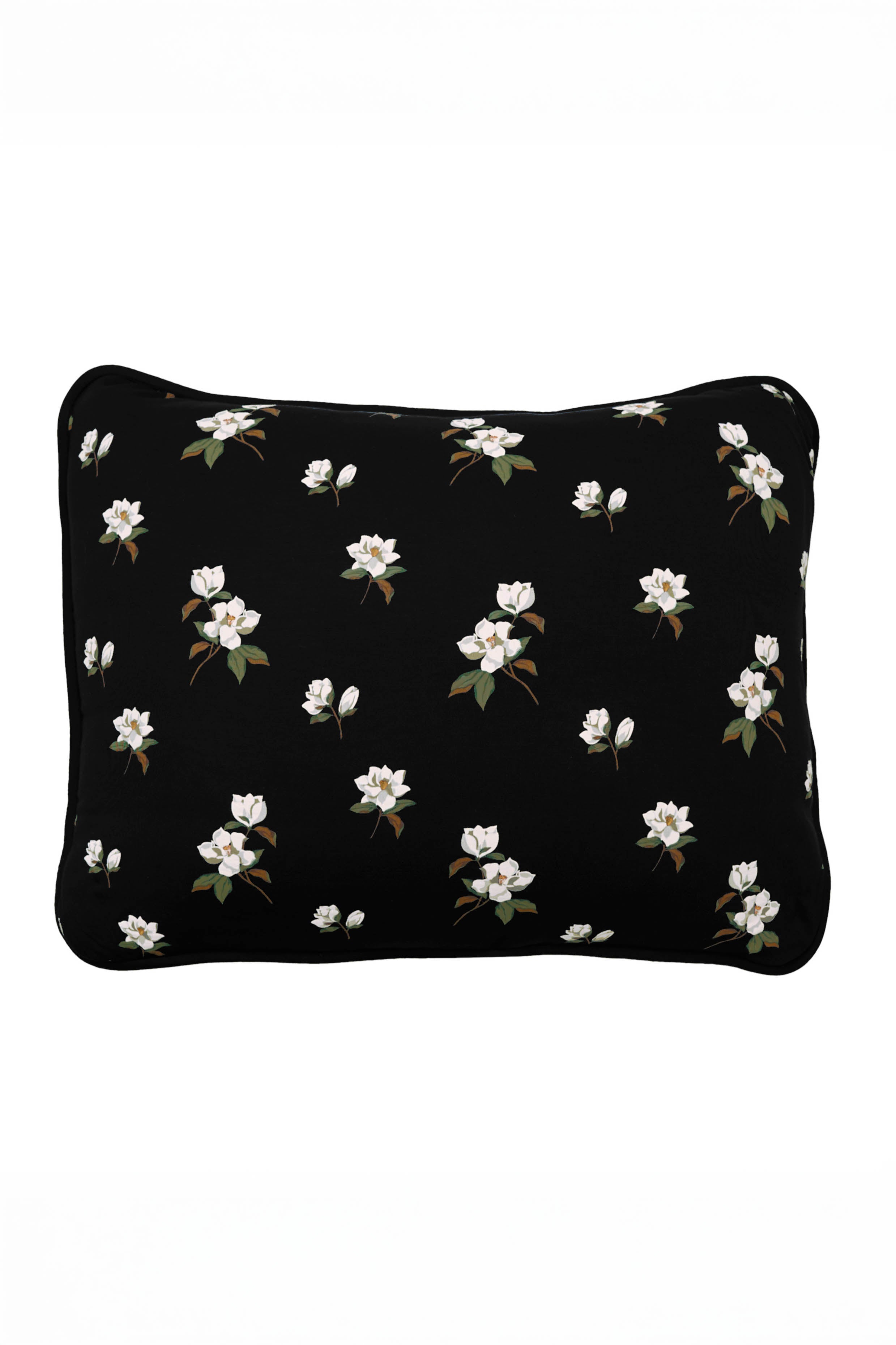Kyte Baby's Standard Pillowcase in Big Midnight Magnolia front