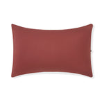 Front side of Standard Pillowcase in Ember on a white background