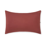 Front side of Standard Pillowcase in Ember on a white background