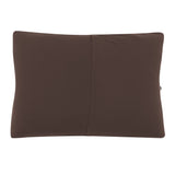 Product photo of the back of the Standard Pillowcase in Espresso 