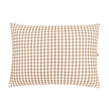 Product photo of the front of Standard Pillowcase in Gingham Bisque