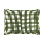 Product photo of back of Standard Pillowcase in Gingham Fir