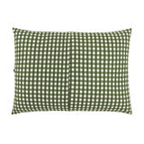 Product photo of back of Standard Pillowcase in Gingham Fir
