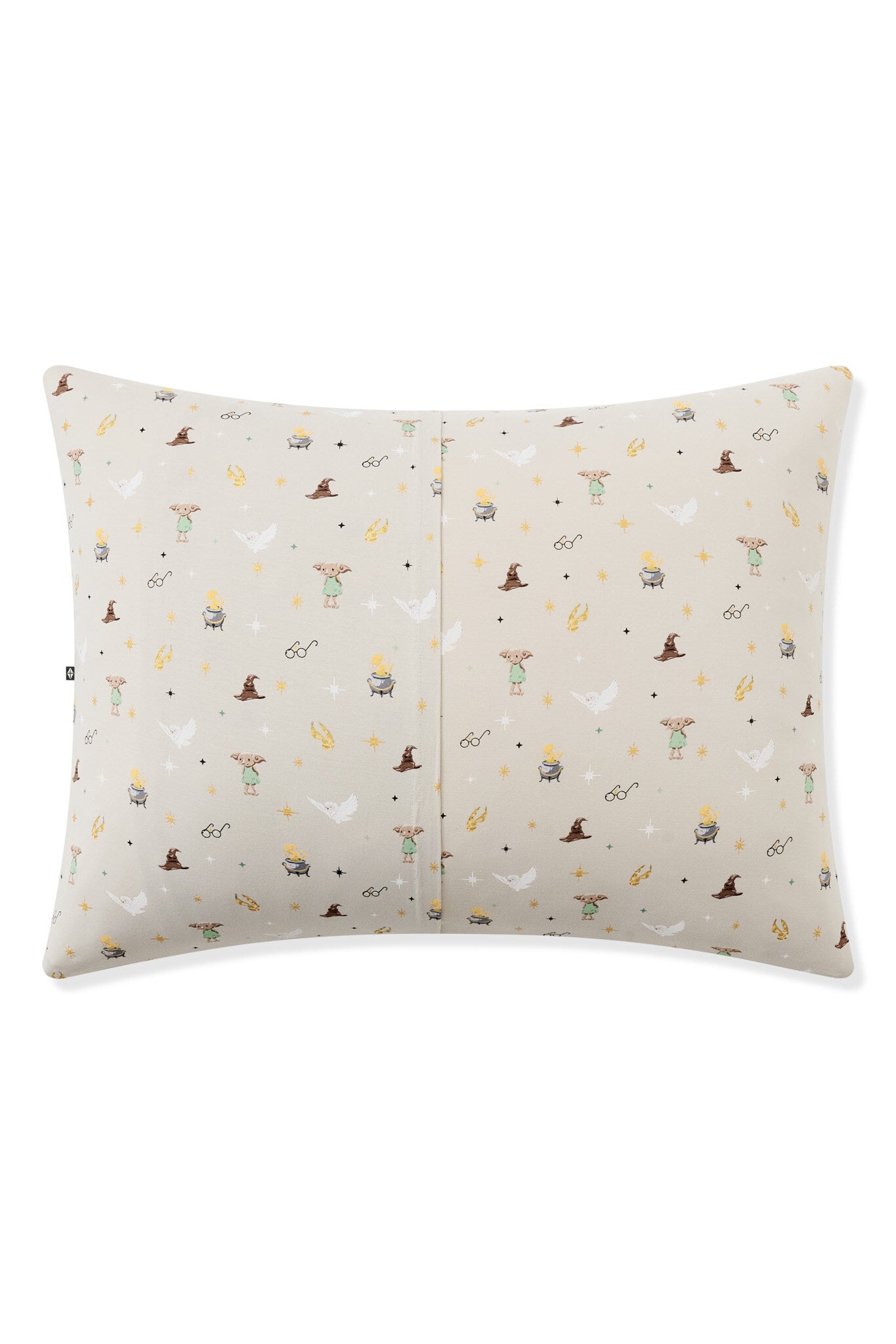 Back side of Standard Pillowcase in Starry Icon
