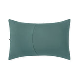 Back side of Standard Pillowcase in Pine on a white background