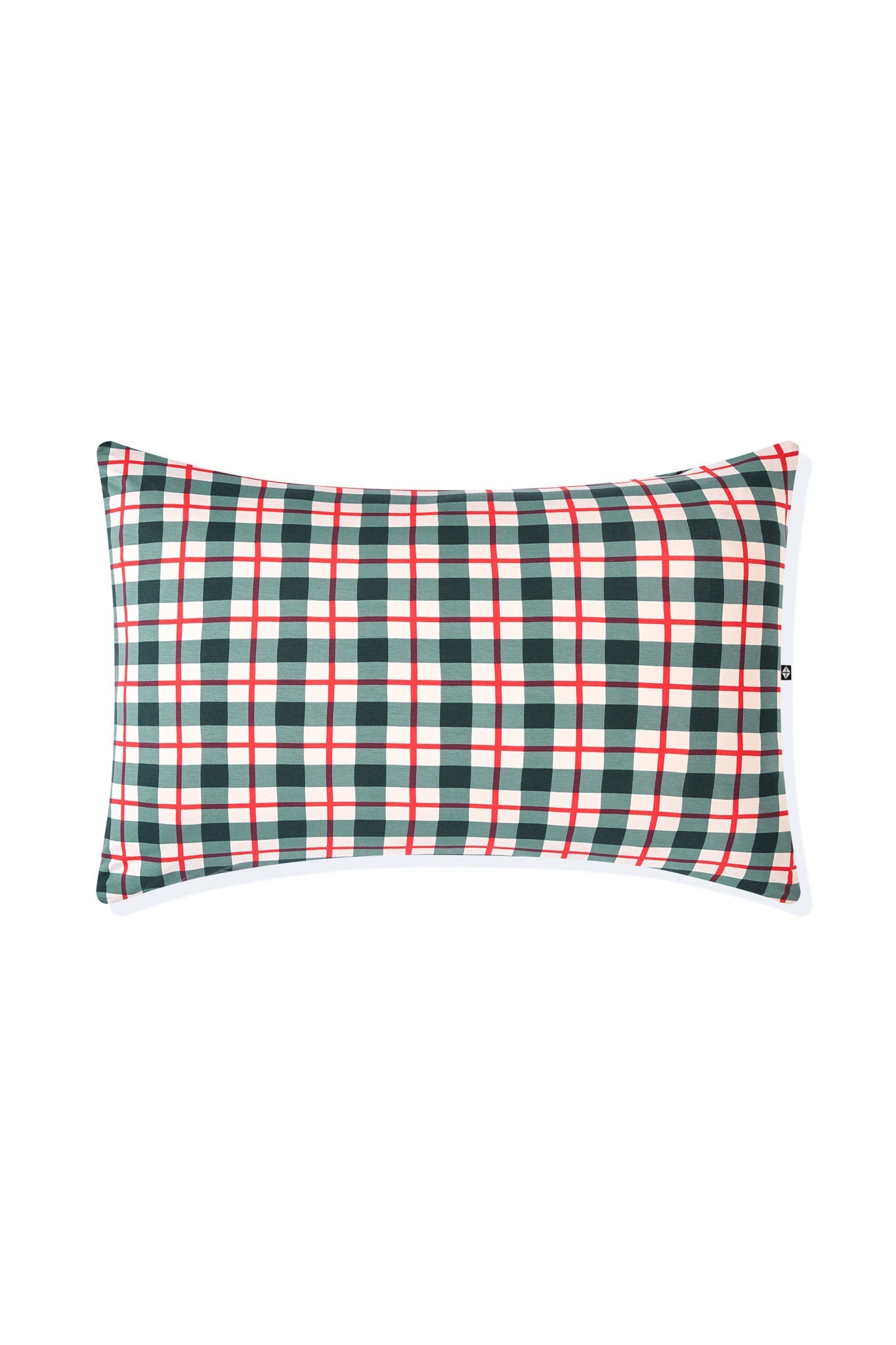 Standard Pillowcase in Holiday Plaid