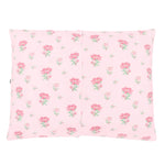 Product photo showing the back side of Standard Pillowcase in Sakura Peony