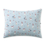 Standard Pillowcase in Patriotic Goose on a pillow with a white background 