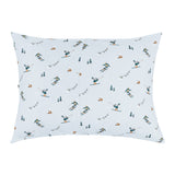 Product photo of the back of the Kyte Bamboo Standard Pillowcase in Ski