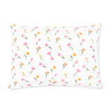 The back of the Standard Pillowcase in Tulip showing the envelope closure