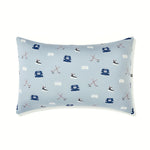 Standard Pillowcase in Vintage Hockey print on a white background