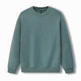 Women's Sweatshirt in Pine on a white background