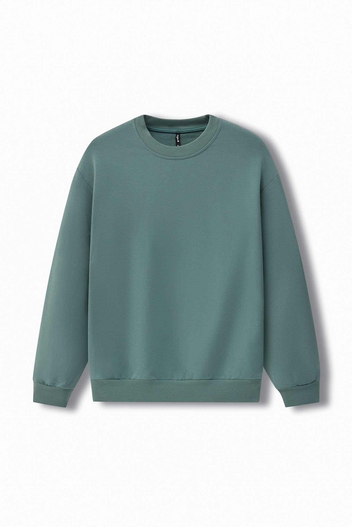 Women's Sweatshirt in Pine on a white background