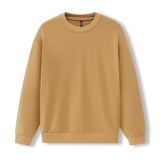 Women's Sweatshirt in Ochre on a white background