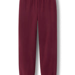 Women's Jogger Pant in Burgundy color on a white background