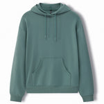 Women's Hoodie in Pine color on a white background