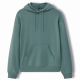 Women's Hoodie in Pine color on a white background