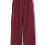Women's Sweatpant in Burgundy color on a white background