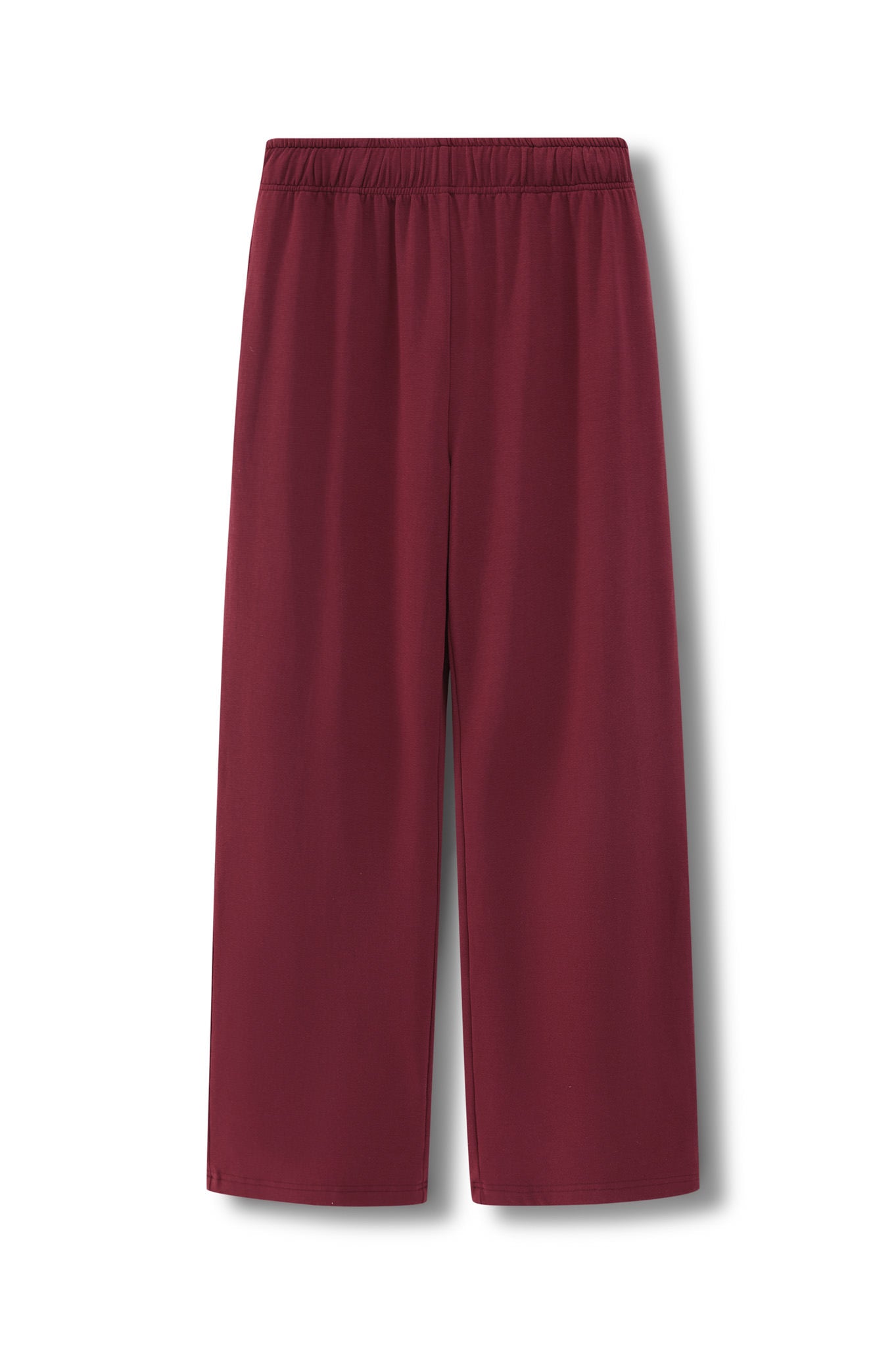Women's Sweatpant in Burgundy color on a white background